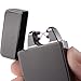 Plazmatic X Electric Lighter - Rechargeable, Flameless & Windproof - USB Rechargeable Arc Lighter (Titanium)