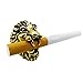 Fansport Cigarette Holder Ring Hands Free Lion Shaped Smoking Rings Cigarette Rings for Game Players (2-Pcs Golden)