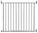 Storkcraft Easy Walk-Thru Metal Safety Gate (Gray) – 27 Inches Tall, Easy to Install, Pet-Friendly, Durable Metal Hardware, Ideal for Children and Larger Pets