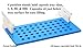 Quik Pill 50 Count Empty Capsule Filling Tray. Includes Tray Stands for Different Size Capsule Trays. Capsule Trays Available in 4 Different Sizes:1, 0, 00, 000. Made in USA