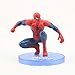 Spiderman Action Figure Set | 7 Pcs Cake Topper | Party Favor Supplies