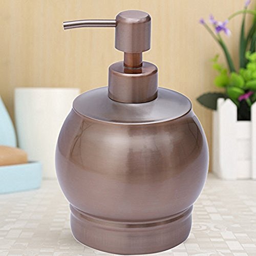 Kurelle Dispensador Jabón y Loción Acero Inoxidable Encimera Práctico