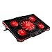 EletecPro Laptop Cooler External Cooling Fans Pad For 12