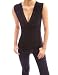 PattyBoutik Women's Cowl Neck Faux Wrap Tank Top