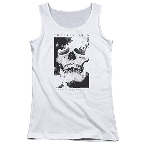 Chelsea Grin Ashes To Ashes-Juniors Tank Top -White