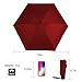 YUI Travel Mini Umbrella Sun&Rain Lightweight Totes Small and Compact Suit for Pocket Red