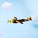 iBaseToy Flying Glider Plane - 8 Inch, 6 Different Designs, Construction Party Supplies Party Favors for Kids Boys, Foam Glider Toy for Birthday Giveaway Prize Goodie Bag (24 Pack)