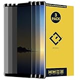 Samsung Galaxy Note 8 Privacy Glass Screen Protector,(2 Pack) Anti-Spy Anti-Glare Ultra-Thin Clear 9H Tempered Glass Protective Film for Samsung Galaxy Note8 N950 N950U N950W N950FD N950F N9500 N9508