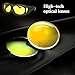 AKSDESY Night Driving Glasses, Anti Glare Night Vision Glasses HD Polarized Yellow Tint Fit Over Wrap Around Prescription Eyewear for Men Women