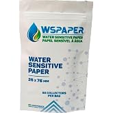 Water Sensitive Paper (WSP) for Sprayer Calibration - 50 Sheets per Pack - Minimize Waste and Ensure Even Distribution of Droplets