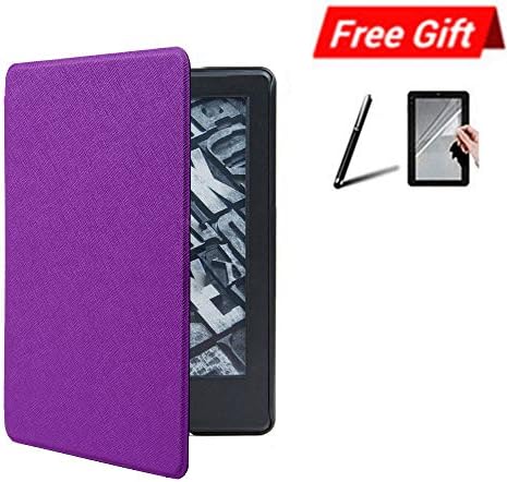 for Kindle Paperwhite (10th Gen, 2018 Releases) Leather Case,salaheiyodd Thinnest Lightest Smart Shell Cover with Auto Wake/Sleep for Amazon Kindle Paperwhite 2018 E-Reader