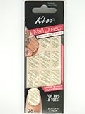 KISS Nail Dress, Silver with Gold Raindrops (Limited Edition)