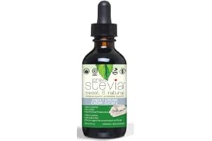 CRAVESTEVIA - All Natural Liquid Stevia Drops - Organic Stevia Sweetener - Sweetener Extracted from the Herb Stevia Rebaudiana | Gluten Free - Sweet Cream Flavor - 30ml Bottle