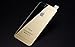9 Tribals Iphone 5 (iphone 5S iphone 5C) Screen Protector, Front+back Mirror Tempered Glass Film Screen Protector Cover for Iphone 5 Iphone 5S Iphone 5C [2-pack][crystal Clear] (Gold)