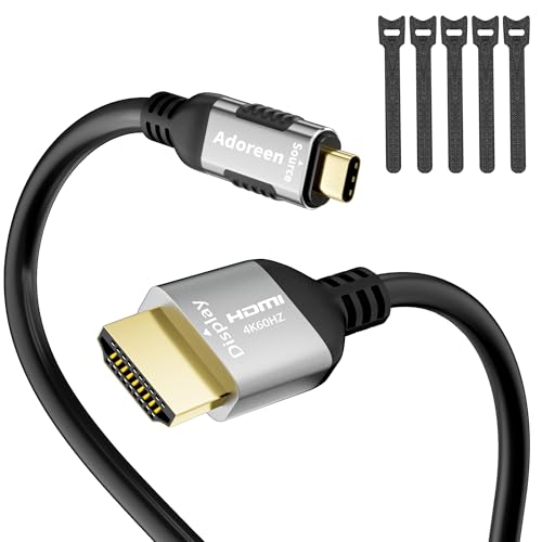 Adoreen USB C to HDMI Cable 6 Ft