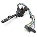 FEXON Multi-Function Combination Switch with Turn Signal, Wiper, Washers, Hazard Switch, Cruise Control Black Replacement for 95-2000 Chevy Tahoe Blazer Suburban GMC & More 2330814 26100985 26036312