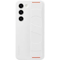 Samsung EF-GS911TWEGWW Galaxy S23, White, Silicone Grip Case