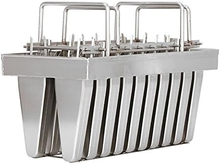 20pcs Stainless Steel Molds for Popsicles Maker Ice Lolly Ice Cream Pops Bars Stick Holder (C)