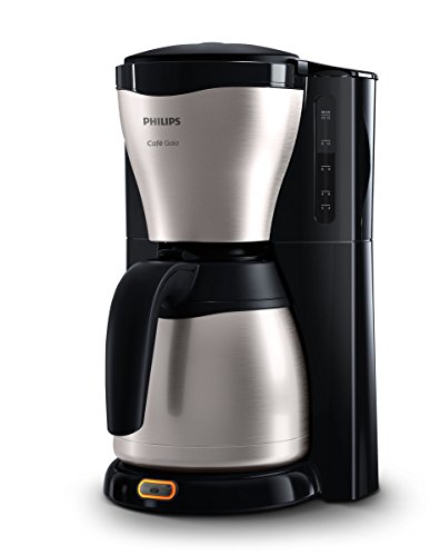 Philips Filterkaffeemaschine – 1.2-Liter-Thermoskanne, bis zu 15 Tassen, Edelstahl, (HD7546/20), 1000watts, 25.5 x 22.1…