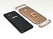 Galaxy S8 case,All-Round Protection with Free Rotating Metal Ring Holder (Rose Gold)