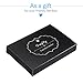 DMFLY Business Name Card Holder Luxury PU Leather & Multi Card Case, Business Name Card Holder Wallet Credit Card ID Case Holder for Women & Men - Keep Your Business Cards Clean (Blue001)