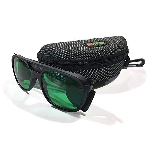 MarsHydro LED Grow Lights Safety Glasses for Indoor Gardens Greenhouses Hydroponics Protective Goggles Against UV IR Rays Protective Eyewear (MARS HYDRO Safety Glasses)
