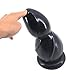 Huge Anal Beads Extra Large Butt Plug Big Dildo Adult Sex Toys for Men and Women (Black)
