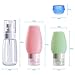 Travel Bottles, Chamch TSA Approved Leakproof Refillable Travel Containers, Portable Squeezable Silicone Travel Tubes Set with Spray Bottle