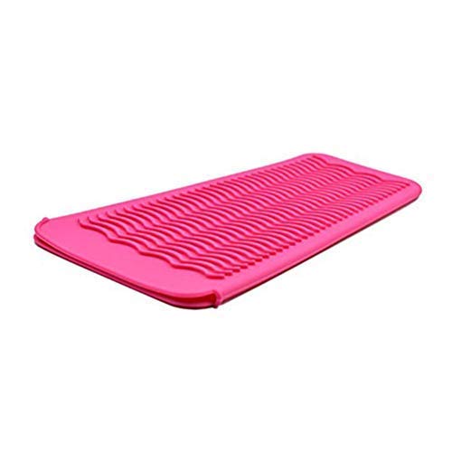 Suszian Multifunctional Hair Curler Silicone Insulation Sleeve Storage Sleeve, Silicone Heat Resistant Travel Mat Pouch for Curling Iron Hair Straightener Flat Iron and Hair Styling Tool