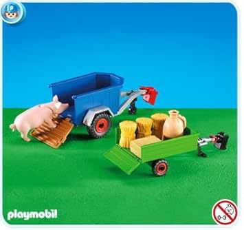 PLAYMOBIL 7439 - 2 Traktor-Anhänger