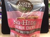 Earth Animal No-Hide Salmon Chews, 4 Oz, 2pk