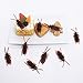 MICHLEY 144pcs Fake Roaches Novelty Cockroach for Party Favorite Trick Toys