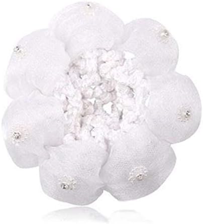 Amazon Com Utini 2pcs Lot Women Girl Hair Bun Cover Snood Crystal