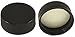 16oz Cobalt Blue Glass Bottles with Reusable Chalk Labels(2 Pack), Refillable Glass Bottles, with Black Screw On Lid
