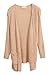 Mayuki Women's Cardigan Long Cut Sweater with Pockets