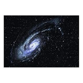 Large Wall Mural - Majestic Scene of The Galaxy | Self-Adhesive Vinyl Wallpaper/Removable Modern Decorating Wall Art - 66" x 96"