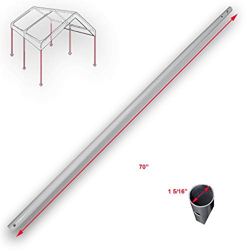 Leg Pole 70" for 10' X 20' Caravan Canopy Domain Carport Garage Replacement Part A