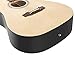 ARTALL 41 Inch Handmade Solid Wood Acoustic Dreadnought Guitar Beginner Kit with Gig Bag, Strings, Picks, Strap, Glossy Black