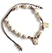 Brown Scapular Medal Catholic Adjustable Bracelet for Women