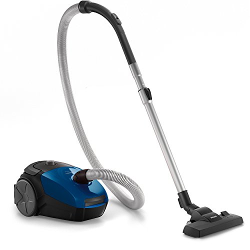 Philips-FC824509-Aspirateur-avec-Sac-PowerGo-750W-Capacite-de-Poussiere-3L-Suceur-Plat-Integre-Bleu