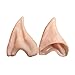 AISHNE Latex Fairy Pixie Elf Ears Cosplay Accessories Halloween Party Latex Soft Pointed Prosthetic Tips Ear 2 Different Pair