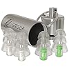 High-Fidelity-Ear-Plugs-Two-Pairs-Noise-Canceling-Hearing-Protection-for-Musicians-Clubs-Concerts-and-Sporting-Events-Aluminum-Case