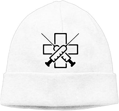 Nurse Clipart Men's&amp;Women's Skull Cap Winter Warm Daily Hat