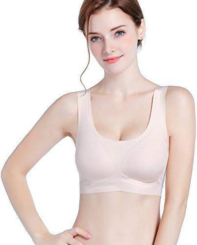 Full Coverage Wireless Bra with Removable Pads for Women to do Yoga, Sports and Sleeping