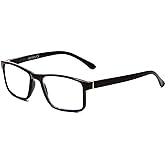 Calabria L2007 Designer Rectangular Reading Glasses Men Women Single Power Readers Stylish Trendy Durable Modern Eyeglasses