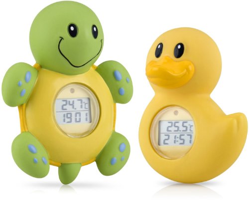 DDI Digital Bath Time Clock and Thermometer Case Pack 24