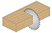 CMT 281.060.10 Industrial Cabinetshop Saw Blade, 10-Inch x 60 Teeth TCG Grind with 5/8-Inch Bore