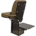 K & M 'Buddy Seat' Trainer Seat for John Deere Tractors - Brown, Model Number 8211
