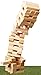 Mega Tumble Tower, 54-Piece Jumbo Pine Blocks Game, Indoor/Outdoor Fun for Kids & Adults, with Carry Bag, Jumbo Games, Block Games, Giant Jumbo Blocks, Outdoor Game for Adults, Soars to 4Ft