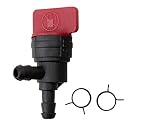 PRIME-LINE 7-02341 Fuel Shut-Off Valve Replacement for Model Briggs and Stratton 698181, 494769, 494539 Tecumseh 35857, 32961